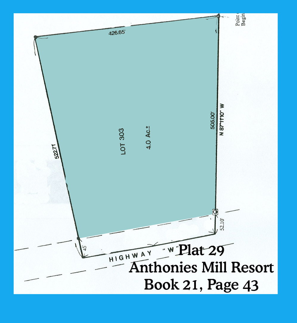 Anthonies Mill Resort Plats Anthonies Mill Home Owners Association