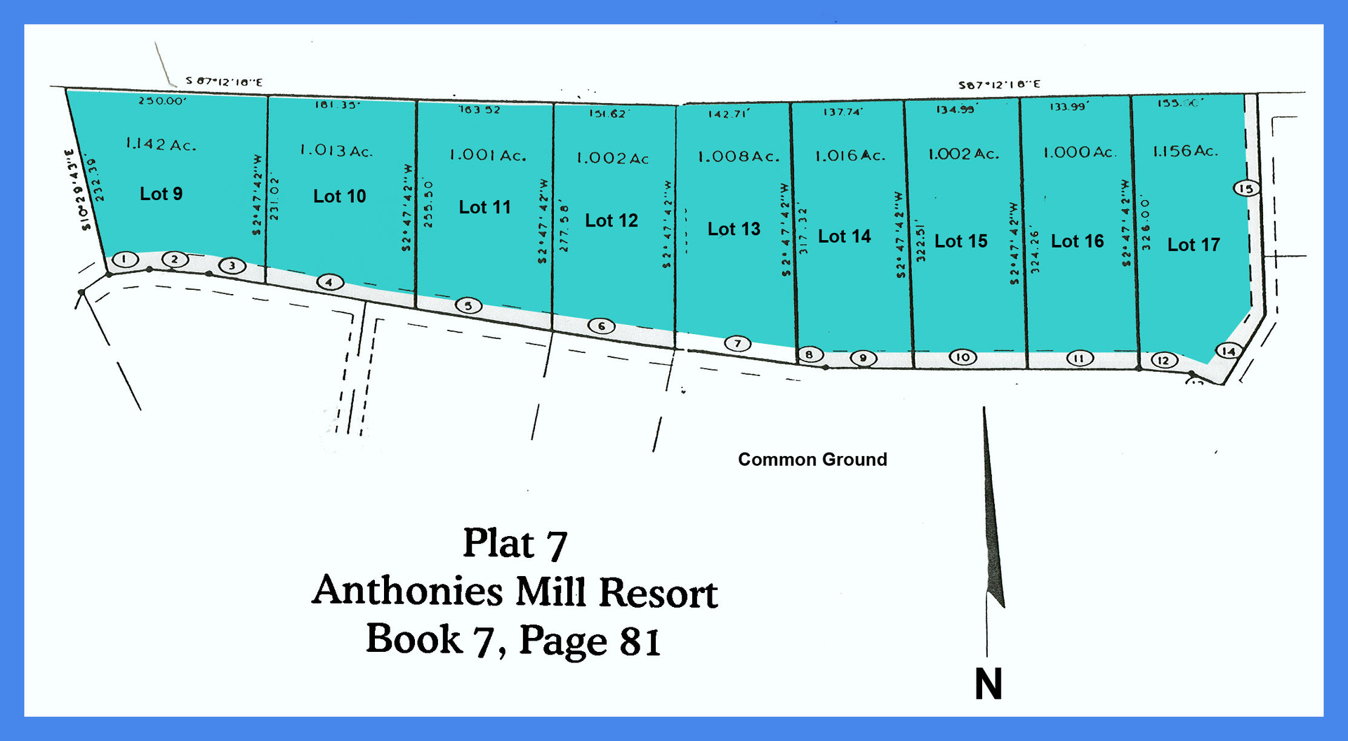Anthonies Mill Resort Plats Anthonies Mill Home Owners Association